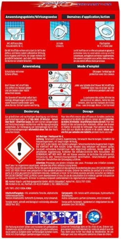 Bref Power WC Krafttabs Reiniger 15x Effekt 325g Abfluss Tiefenreinigung -Laden Für Reinigungsmittel db3d3a5b 9cb4 4038 9fa3 2714d6e49112