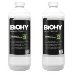 BiOHY Backofenreiniger Hochkonzentrat (2x1l Flasche) | Profi Grillreiniger, Fettlöser EXTRA STARK | Zur Einfachen Und Schnellen Ofenreinigung
