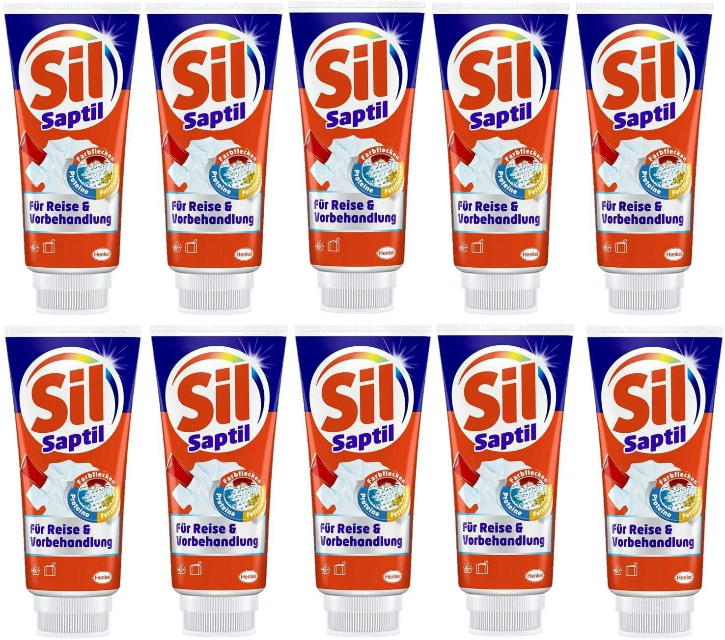Sil Saptil Für Reise Vorbehandlung Universalfleckenentferner 10x200 Ml Reiniger 1 Sil Saptil Für Reise Vorbehandlung Universalfleckenentferner 10x200 Ml Reiniger