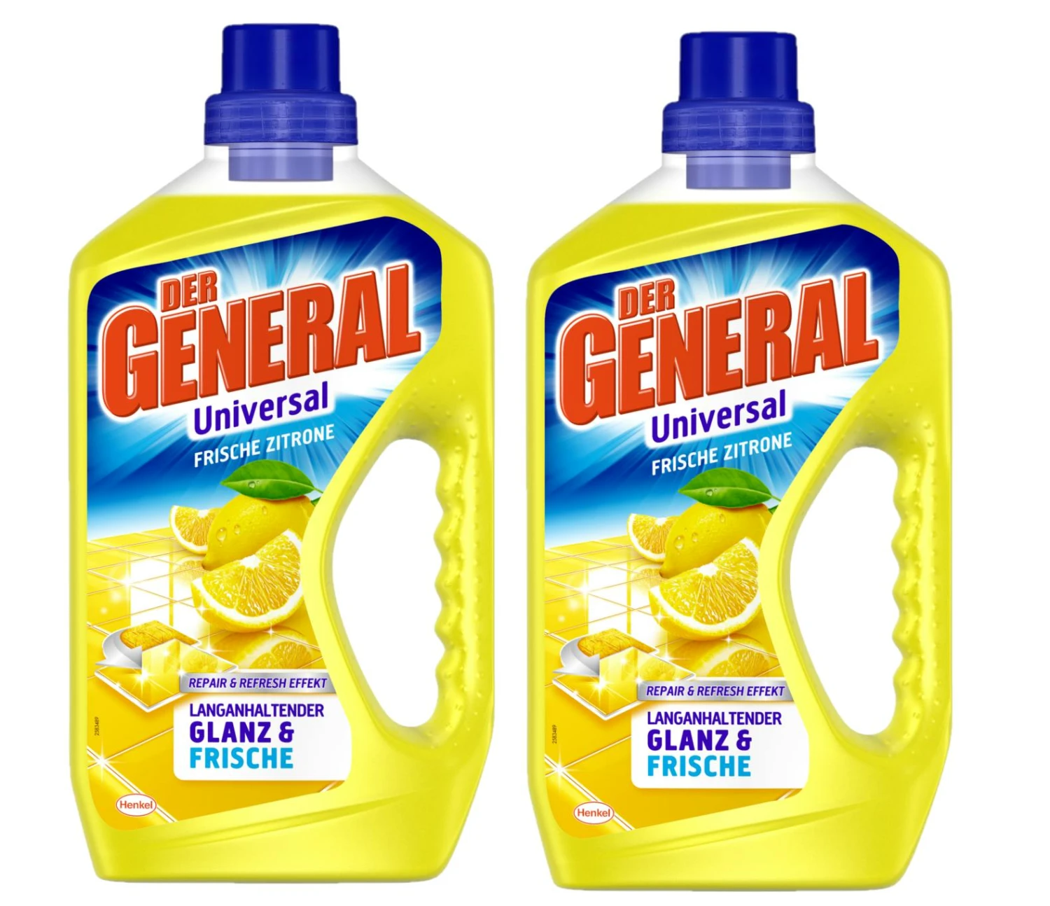 Der General Universal Frische Zitrone Allzweckreiniger 8x750 Ml Reiniger 4 Der General Universal Frische Zitrone Allzweckreiniger 8x750 Ml Reiniger – Bild 4