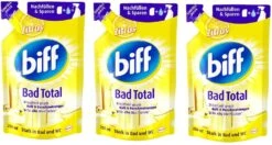 Biff Bad Total Zitrus Badreiniger Bad Reiniger Badezimmer 2x750 Ml Sprühflasche -Laden Für Reinigungsmittel e5040774 0968 4a04 839a f9e9f586a42e 1