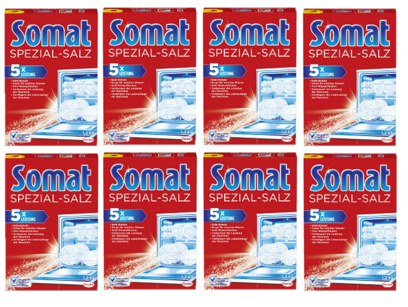 Somat Spezial-Salz Spülmaschinensalz Spülmachine Geschirrspülleistung 1,2kg 2 Somat Spezial-Salz Spülmaschinensalz Spülmachine Geschirrspülleistung 1,2kg – Bild 2