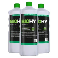 BiOHY Spülmittel (6x1l Flasche) | Frei Von Schädlichen Chemikalien & Biologisch Abbaubar | Glanz- & Fettlöseformel -Laden Für Reinigungsmittel ef5d0967 a360 486e 9df0 2805f1903bc8 6