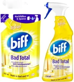 Biff Bad Total Zitrus Badreiniger 750ml Sprühflasche Reiniger Reinigungsmittel -Laden Für Reinigungsmittel f2cd8fac 5493 4519 b41a 9c766a2711bf