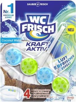 WC-Frisch Kraft Aktiv Duftspüler Coconut Water 5x50g WC Reiniger Reinigung 12 WC-Frisch Kraft Aktiv Duftspüler Coconut Water 5x50g WC Reiniger Reinigung -Laden Für Reinigungsmittel fcb8e666 fd52 4e48 8de5 491c42953648