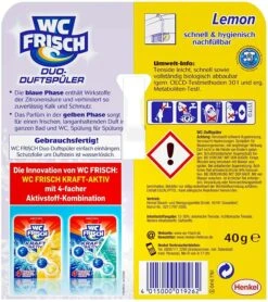 WC Frisch Duo-Duftspüler Lemon 3er Pack WC Reiniger 1x3 Stück WC-Duftstein -Laden Für Reinigungsmittel fcf14f6e 9062 4f5d bb53 77ee065a9d6d